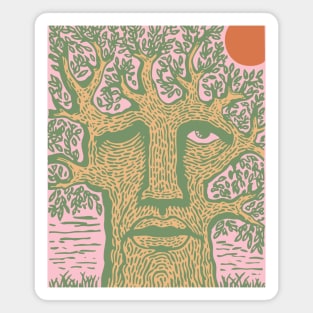 Ancient Treant - World Tree Art Magnet